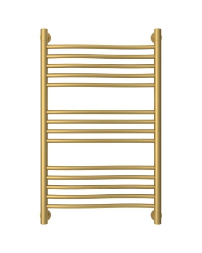 Полотенцесушитель водяной 800х500 золотой матовый Сунержа Флюид+ 032-0222-8050