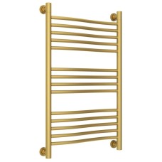 Полотенцесушитель водяной 800х500 золотой матовый Сунержа Флюид+ 032-0222-8050