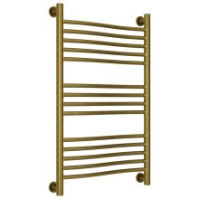 Полотенцесушитель водяной 800х500 состаренная бронза Сунержа Флюид+ 05-0222-8050