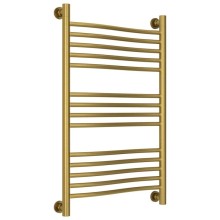 Полотенцесушитель водяной 800х500 состаренная латунь Сунержа Флюид+ 051-0222-8050