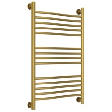 Полотенцесушитель водяной 800х500 состаренная латунь Сунержа Флюид+ 051-0222-8050