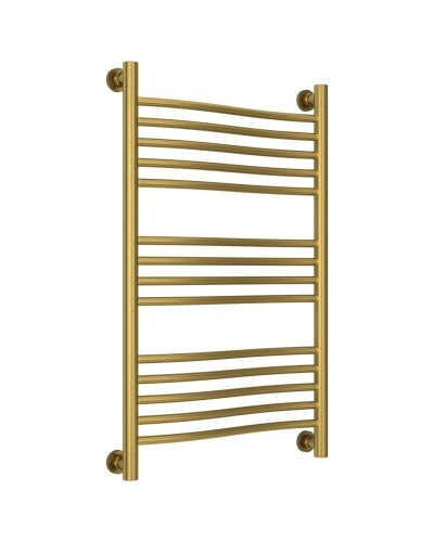 Полотенцесушитель водяной 800х500 состаренная латунь Сунержа Флюид+ 051-0222-8050