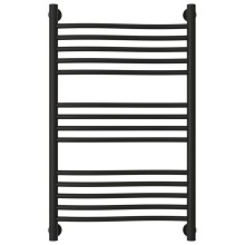 Полотенцесушитель водяной 800х500 черный матовый Сунержа Флюид+ 31-0222-8050