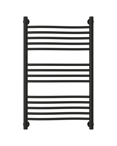 Полотенцесушитель водяной 800х500 черный матовый Сунержа Флюид+ 31-0222-8050