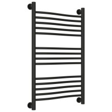 Полотенцесушитель водяной 800х500 черный матовый Сунержа Флюид+ 31-0222-8050