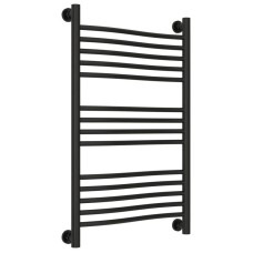 Полотенцесушитель водяной 800х500 черный матовый Сунержа Флюид+ 31-0222-8050
