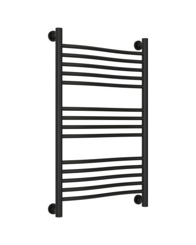 Полотенцесушитель водяной 800х500 черный матовый Сунержа Флюид+ 31-0222-8050