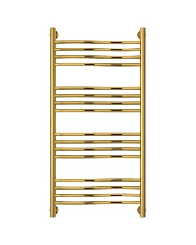 Полотенцесушитель водяной 1000х500 золотой Сунержа Флюид+ 03-0222-1050