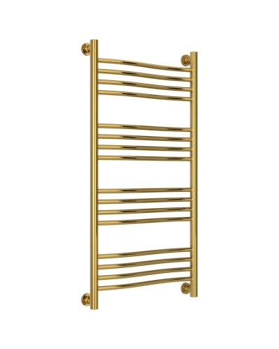 Полотенцесушитель водяной 1000х500 золотой Сунержа Флюид+ 03-0222-1050