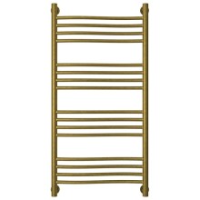 Полотенцесушитель водяной 1000х500 состаренная бронза Сунержа Флюид+ 05-0222-1050