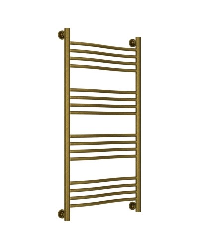 Полотенцесушитель водяной 1000х500 состаренная бронза Сунержа Флюид+ 05-0222-1050