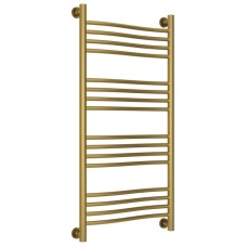 Полотенцесушитель водяной 1000х500 состаренная латунь Сунержа Флюид+ 051-0222-1050