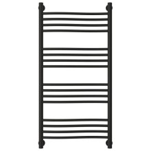 Полотенцесушитель водяной 1000х500 черный матовый Сунержа Флюид+ 31-0222-1050