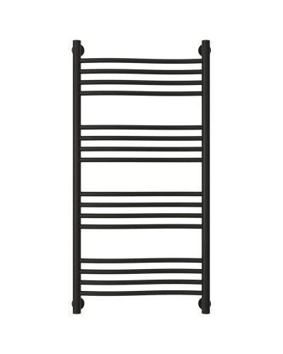 Полотенцесушитель водяной 1000х500 черный матовый Сунержа Флюид+ 31-0222-1050