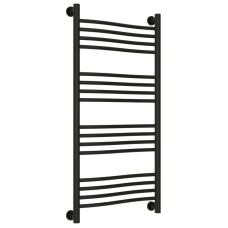 Полотенцесушитель водяной 1000х500 черный матовый Сунержа Флюид+ 31-0222-1050