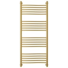 Полотенцесушитель водяной 1200х500 золотой матовый Сунержа Флюид+ 032-0222-1250