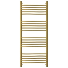 Полотенцесушитель водяной 1200х500 состаренная латунь Сунержа Флюид+ 051-0222-1250