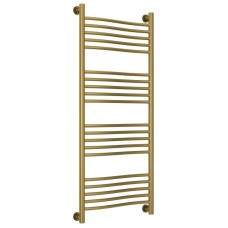 Полотенцесушитель водяной 1200х500 состаренная латунь Сунержа Флюид+ 051-0222-1250