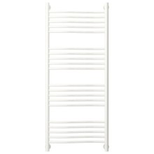 Полотенцесушитель водяной 1200х500 белый глянец Сунержа Флюид+ 12-0222-1250