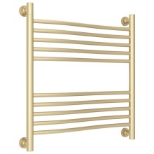 Полотенцесушитель водяной 600х600 шампань матовая Сунержа Флюид+ 022-0222-6060