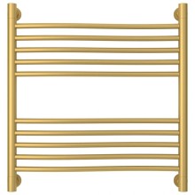 Полотенцесушитель водяной 600х600 золотой матовый Сунержа Флюид+ 032-0222-6060