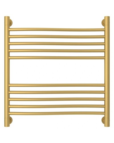 Полотенцесушитель водяной 600х600 золотой матовый Сунержа Флюид+ 032-0222-6060