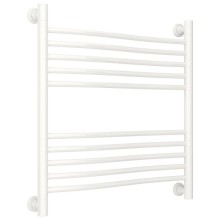 Полотенцесушитель водяной 600х600 белый глянец Сунержа Флюид+ 12-0222-6060