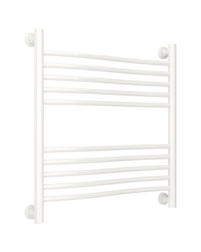 Полотенцесушитель водяной 600х600 белый глянец Сунержа Флюид+ 12-0222-6060