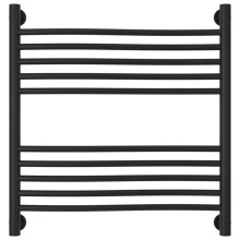 Полотенцесушитель водяной 600х600 черный матовый Сунержа Флюид+ 31-0222-6060