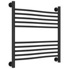Полотенцесушитель водяной 600х600 черный матовый Сунержа Флюид+ 31-0222-6060