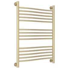 Полотенцесушитель водяной 800х600 шампань матовая Сунержа Флюид+ 022-0222-8060