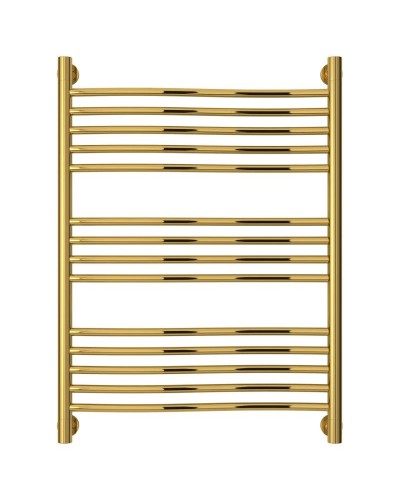 Полотенцесушитель водяной 800х600 золотой Сунержа Флюид+ 03-0222-8060