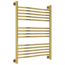 Полотенцесушитель водяной 800х600 золотой Сунержа Флюид+ 03-0222-8060