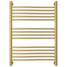 Полотенцесушитель водяной 800х600 золотой матовый Сунержа Флюид+ 032-0222-8060