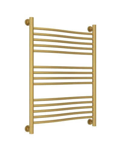 Полотенцесушитель водяной 800х600 золотой матовый Сунержа Флюид+ 032-0222-8060