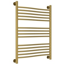 Полотенцесушитель водяной 800х600 состаренная латунь Сунержа Флюид+ 051-0222-8060