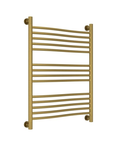 Полотенцесушитель водяной 800х600 состаренная латунь Сунержа Флюид+ 051-0222-8060