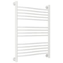 Полотенцесушитель водяной 800х600 белый глянец Сунержа Флюид+ 12-0222-8060