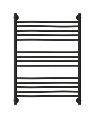 Полотенцесушитель водяной 800х600 черный матовый Сунержа Флюид+ 31-0222-8060