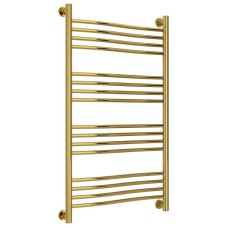 Полотенцесушитель водяной 1000х600 золотой Сунержа Флюид+ 03-0222-1060