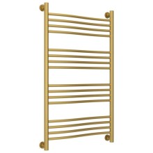 Полотенцесушитель водяной 1000х600 золотой матовый Сунержа Флюид+ 032-0222-1060