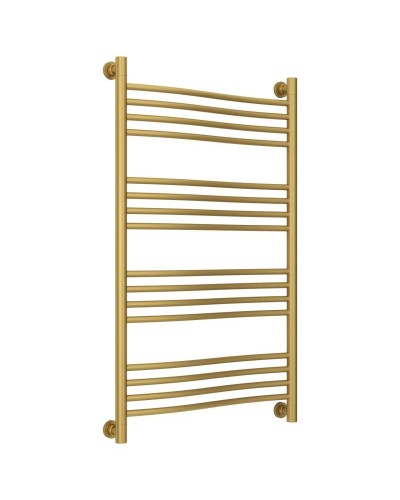 Полотенцесушитель водяной 1000х600 золотой матовый Сунержа Флюид+ 032-0222-1060