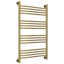 Полотенцесушитель водяной 1000х600 состаренная латунь Сунержа Флюид+ 051-0222-1060