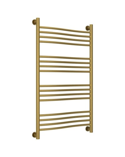 Полотенцесушитель водяной 1000х600 состаренная латунь Сунержа Флюид+ 051-0222-1060