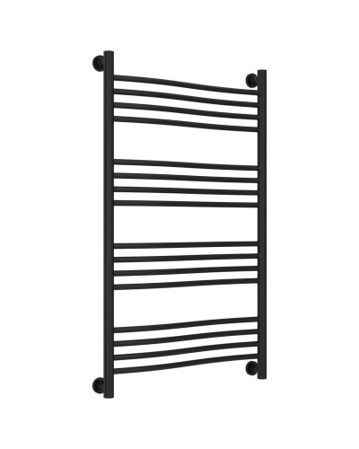Полотенцесушитель водяной 1000х600 черный матовый Сунержа Флюид+ 31-0222-1060