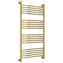 Полотенцесушитель водяной 1200х600 золотой Сунержа Флюид+ 03-0222-1260