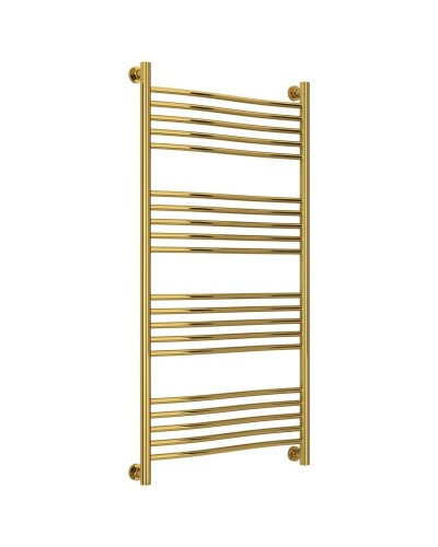 Полотенцесушитель водяной 1200х600 золотой Сунержа Флюид+ 03-0222-1260