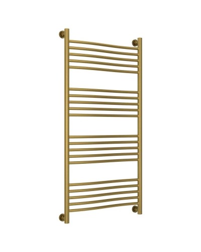 Полотенцесушитель водяной 1200х600 состаренная латунь Сунержа Флюид+ 051-0222-1260