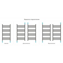 Полотенцесушитель водяной 1200х600 сатин Сунержа Флюид+ 071-0222-1260