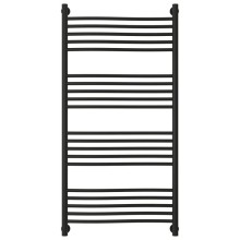 Полотенцесушитель водяной 1200х600 черный матовый Сунержа Флюид+ 31-0222-1260